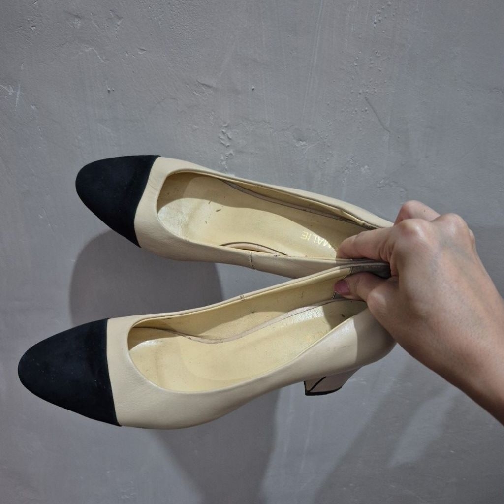 Sepatu wanita heels pantofel ERSMALIE 7CM FASHION SHOES