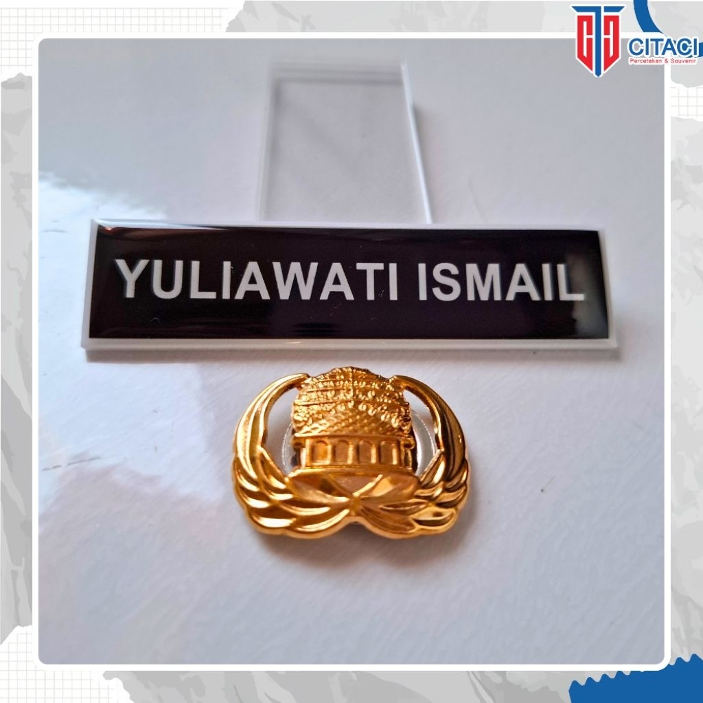 

Paket Nametag + Pin Korpri