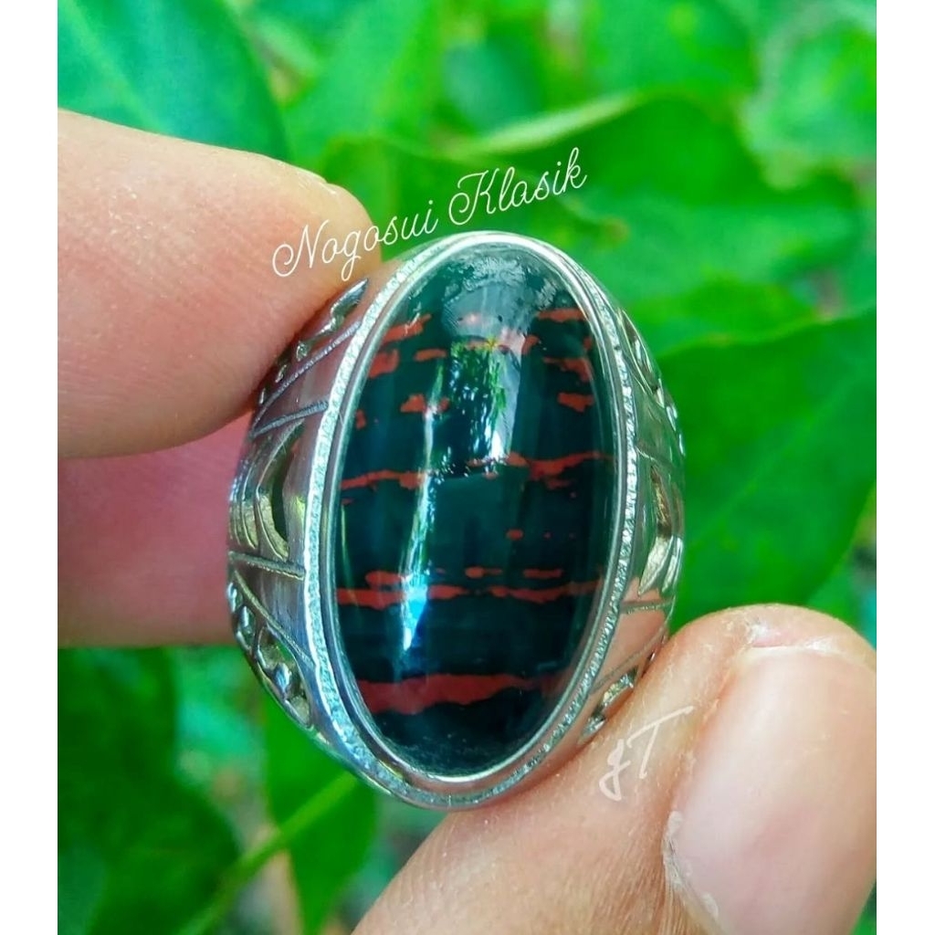 [MURAH] Cincin Batu Akik Nogosui klasik Asli klawing Purbalingga