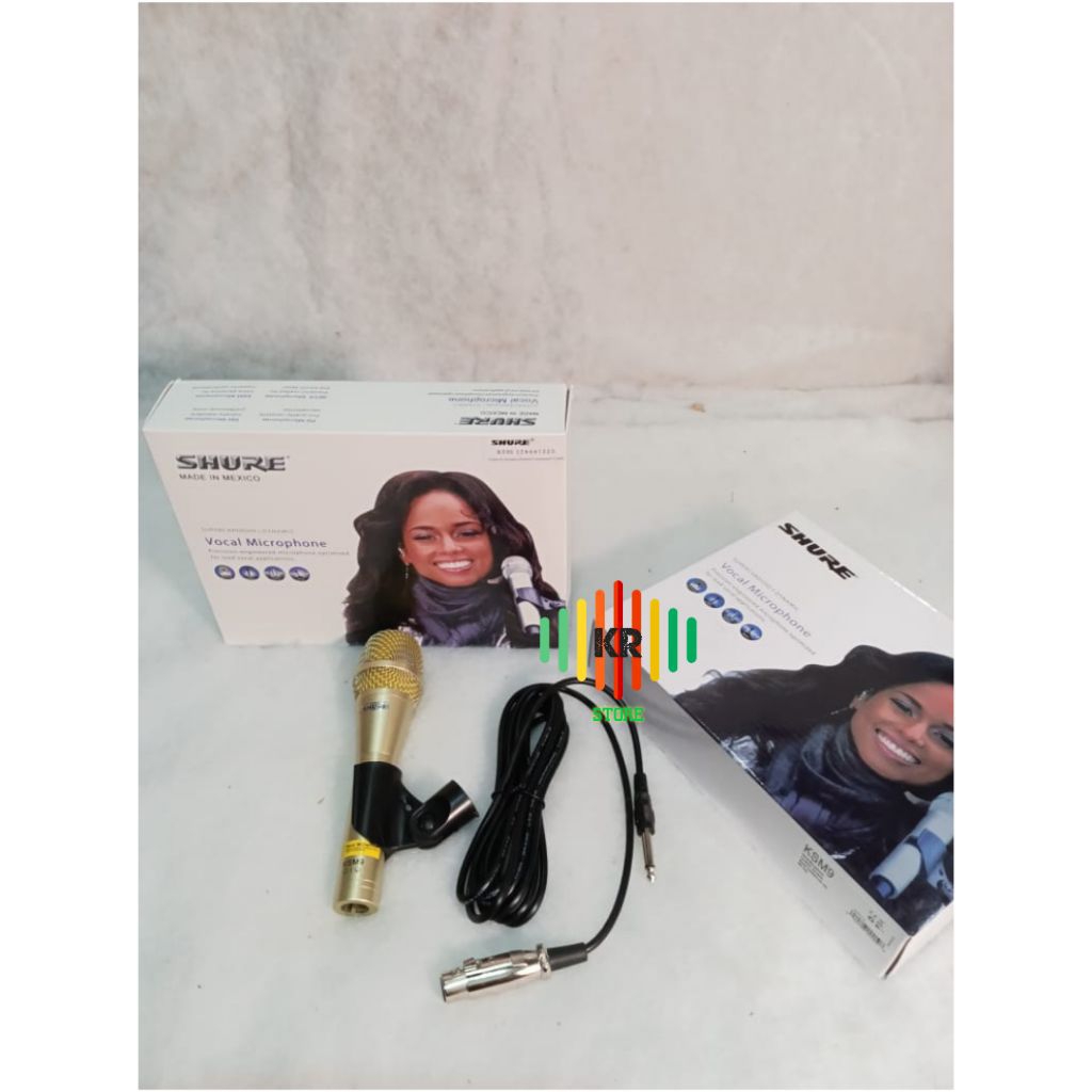 MIC MIKROFON SHURE KMS9 VOKAL VOCAL ORIGINAL