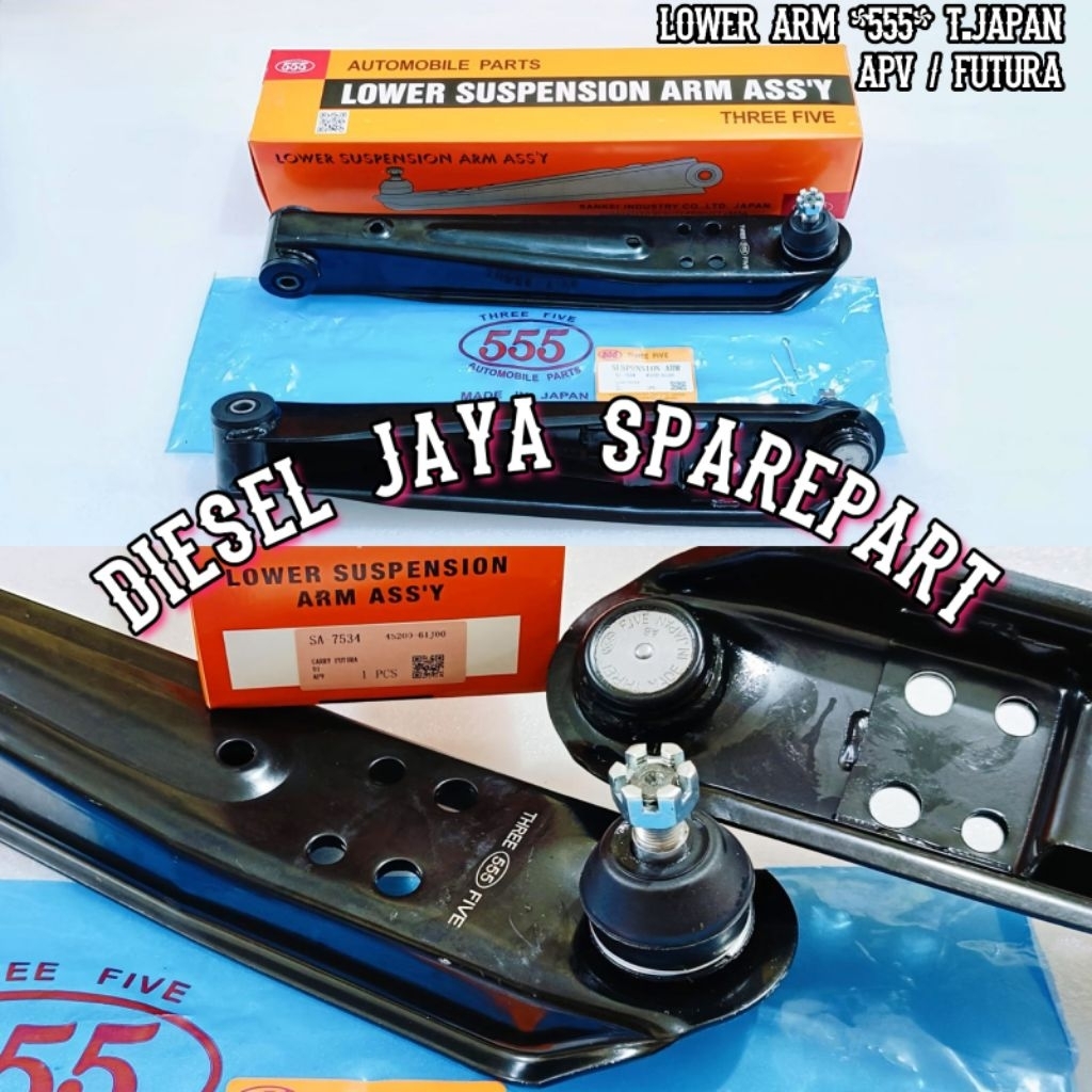 LOWER ARM SAYAP BAWAH 555 JAPAN ORIGINAL FUTURA / APV 1PCS