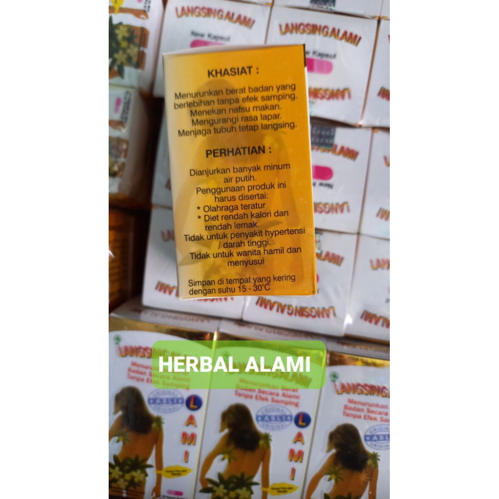 

JAMU ALAMI PRODUK HERBAL ORIGINAL isi 30'