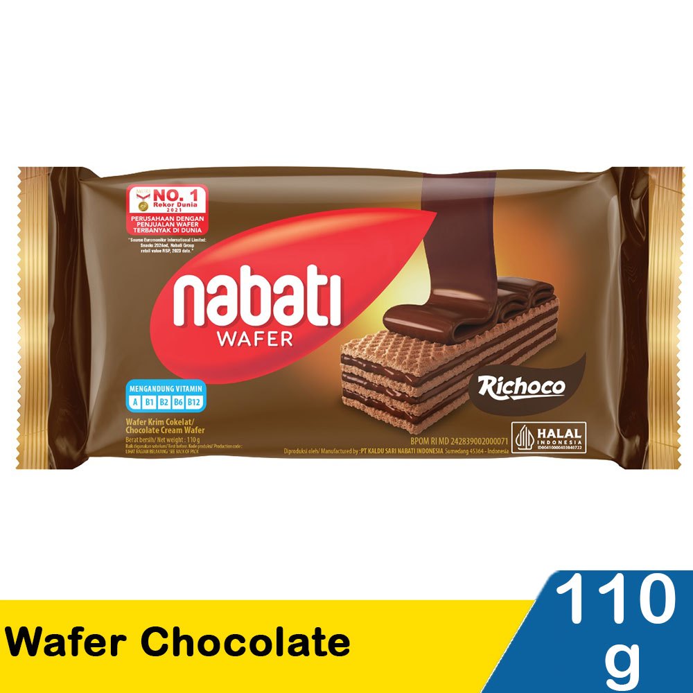 

nabati richoco wafer chocolate 110g