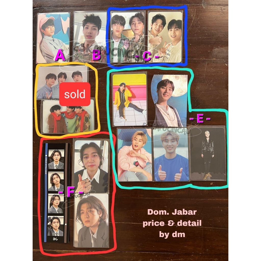 Photocard Day 6 PC Day6