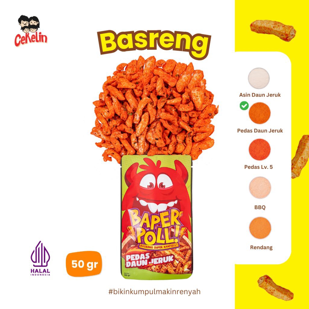 

SNACK BASRENG CEMILAN CEKELIN