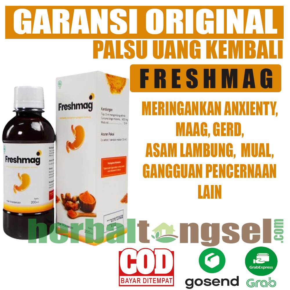 FRESHMAG Madu Lambung - Solusi Cepat dan Tepat Untuk Asam Lambung dan Maag Madu Freshmag Original Ga