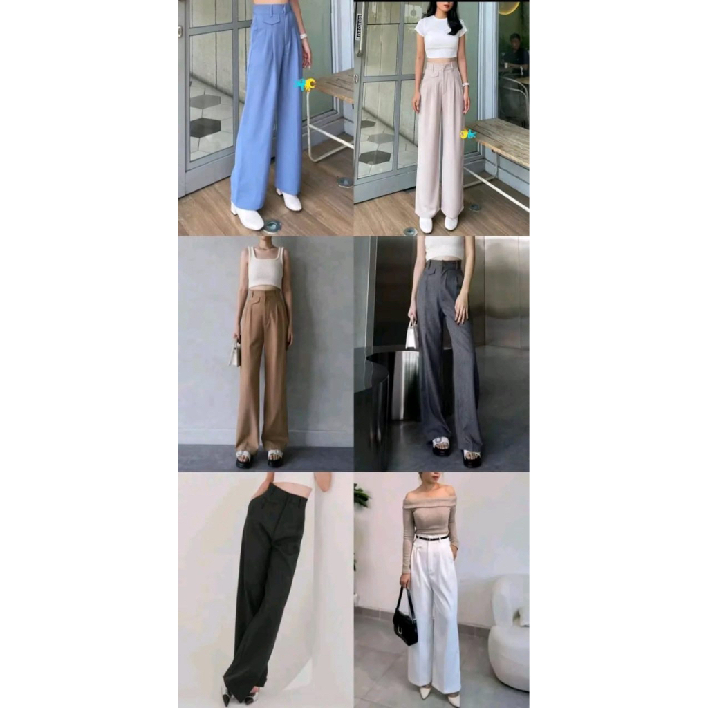 ORO PANTS Celana oro pants wanita premium highwaist