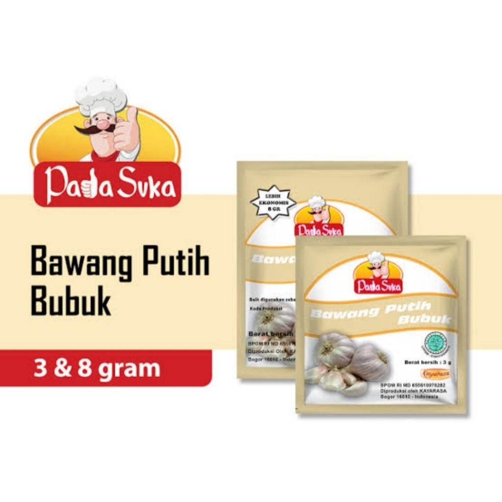 

Padasuka Bawang Putih Bubuk
