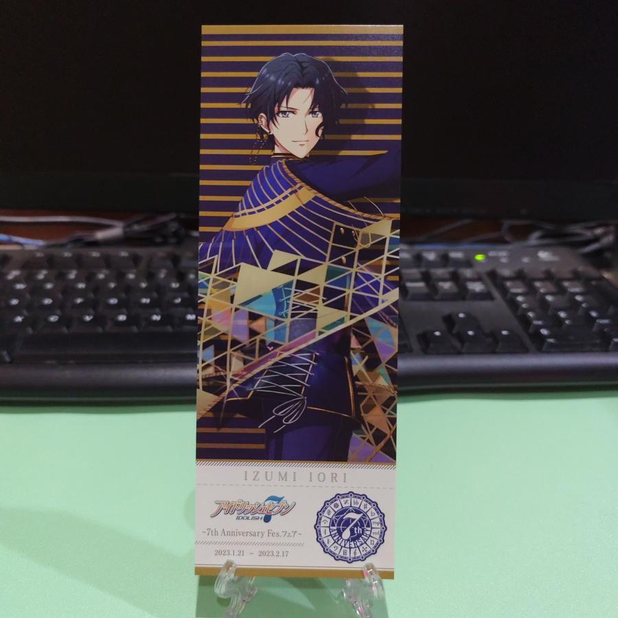 Idolish7 ~7th Anniversary Fes.~ Laser Ticket Izumi Iori
