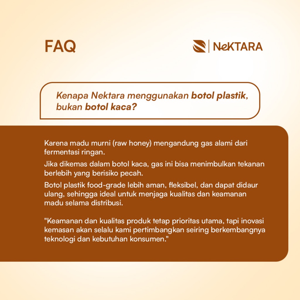 

QH Madu Murni Akasia Carpa 600gr Hutan Riau Kuansing - NeKTARA Acacia Carpa Raw Honey 600gr