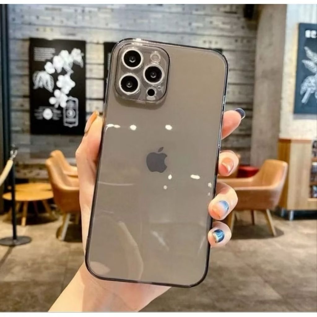 Softcase Infinix Not 50 Not 50 Pro Case Clear Space Bening Hitam Transparan Protect Camera Casing DF