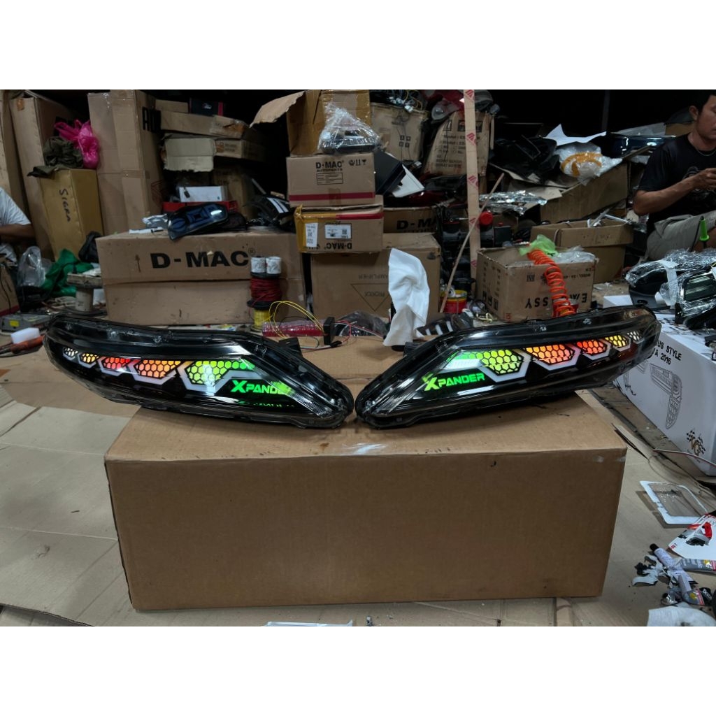 DRL xpander Gen 1 2018 Custom Rgb Matrix Padlepop sein running