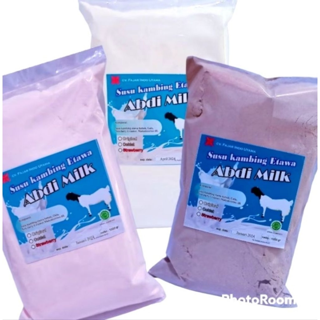 

Susu kambing bubuk Etawa Grade 2 《original,stowberry,coklat,vanilla 》