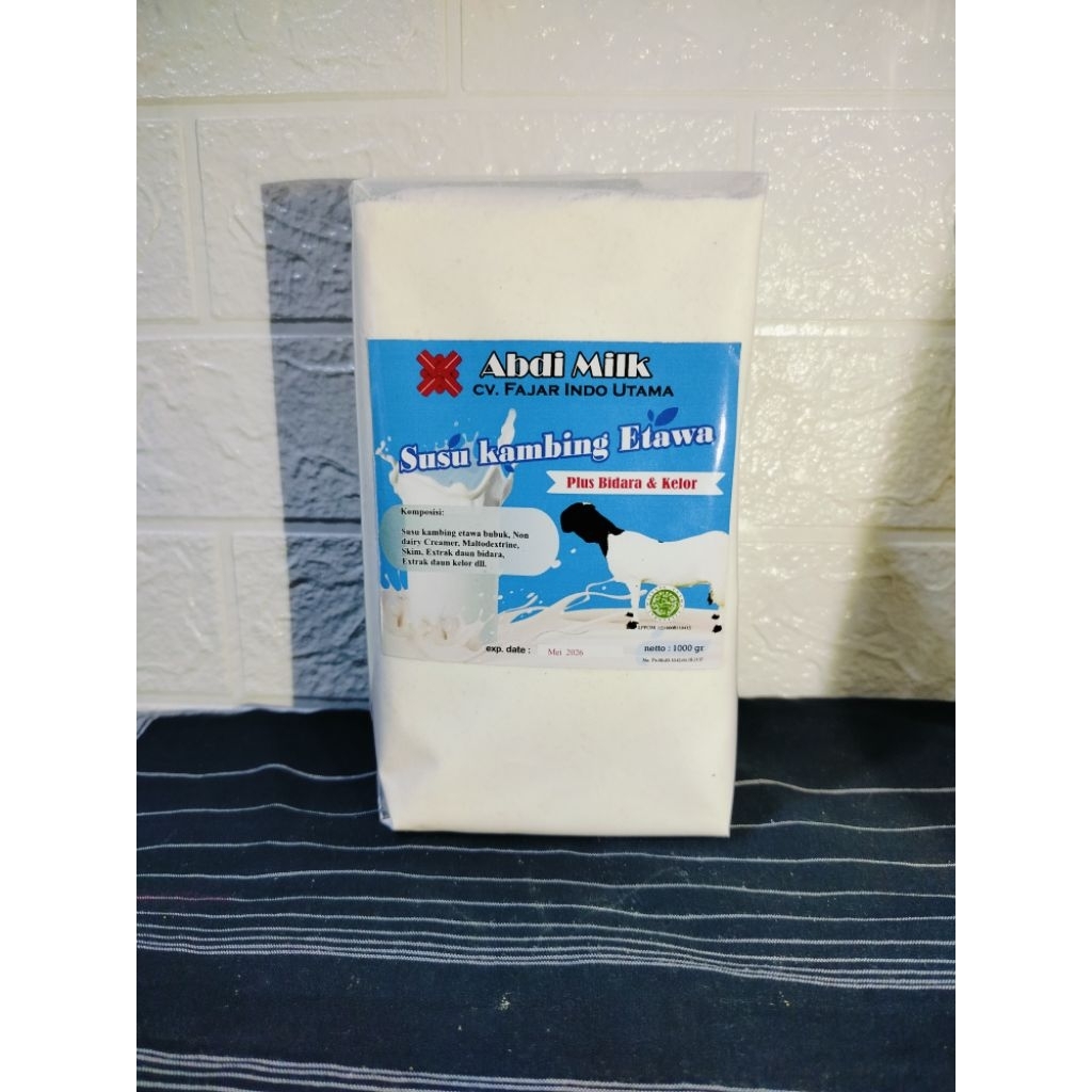 

Susu kambing bubuk Etawa Daun bidara kelor