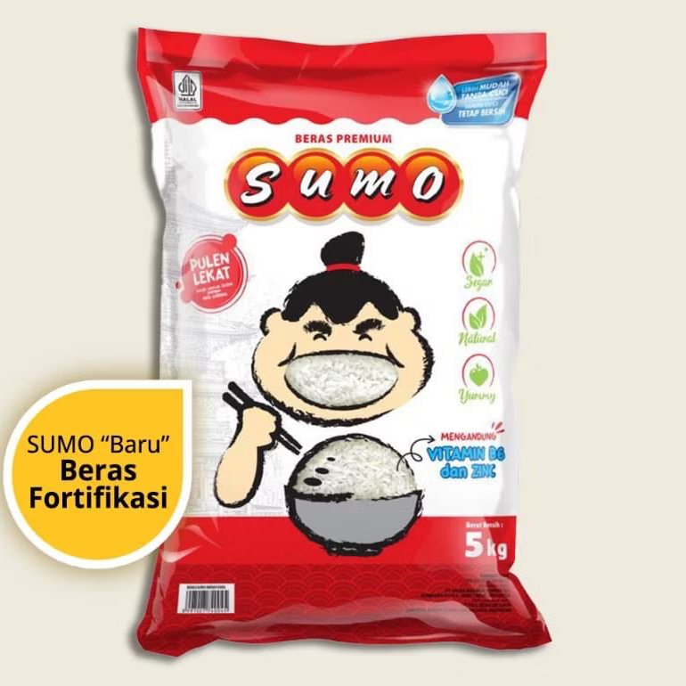 

JKL Beras sumo merah ukuran 5 kg premium/beras sumo 5 kg merah/ sumo merah beras 5 kg