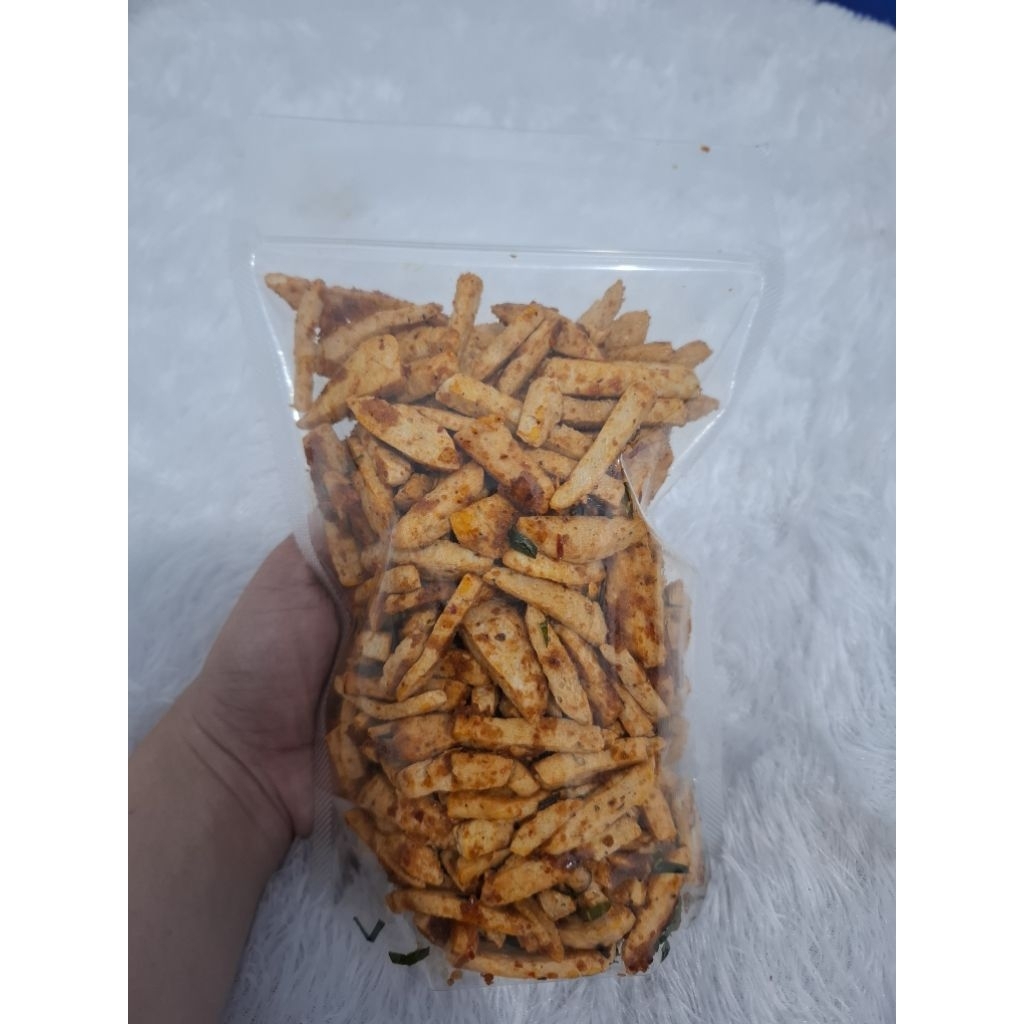 

Basreng pedas daun jeruk 350g beli 1 gratis 1 bisa COD