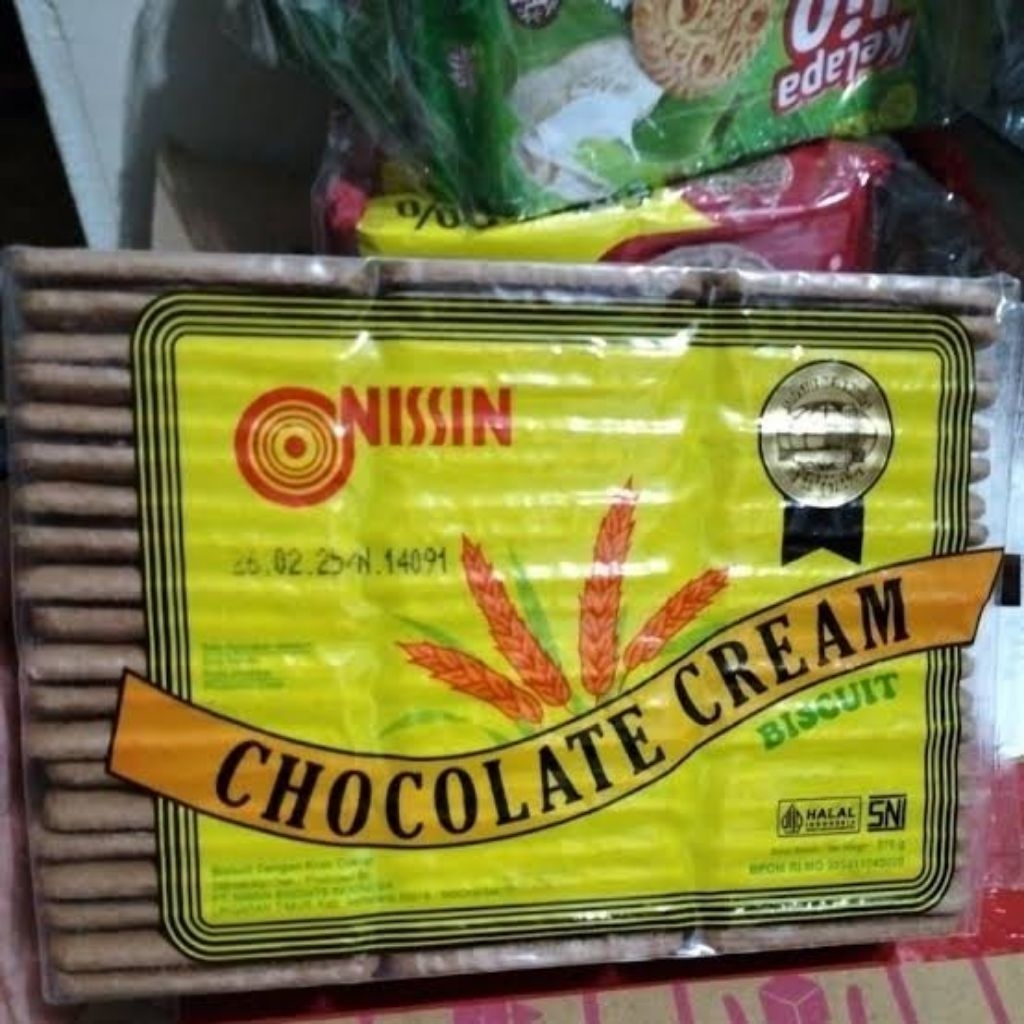 

NISSIN CHOCOLATE CREAM BISCUIT NETTO 275 GR MURAAH