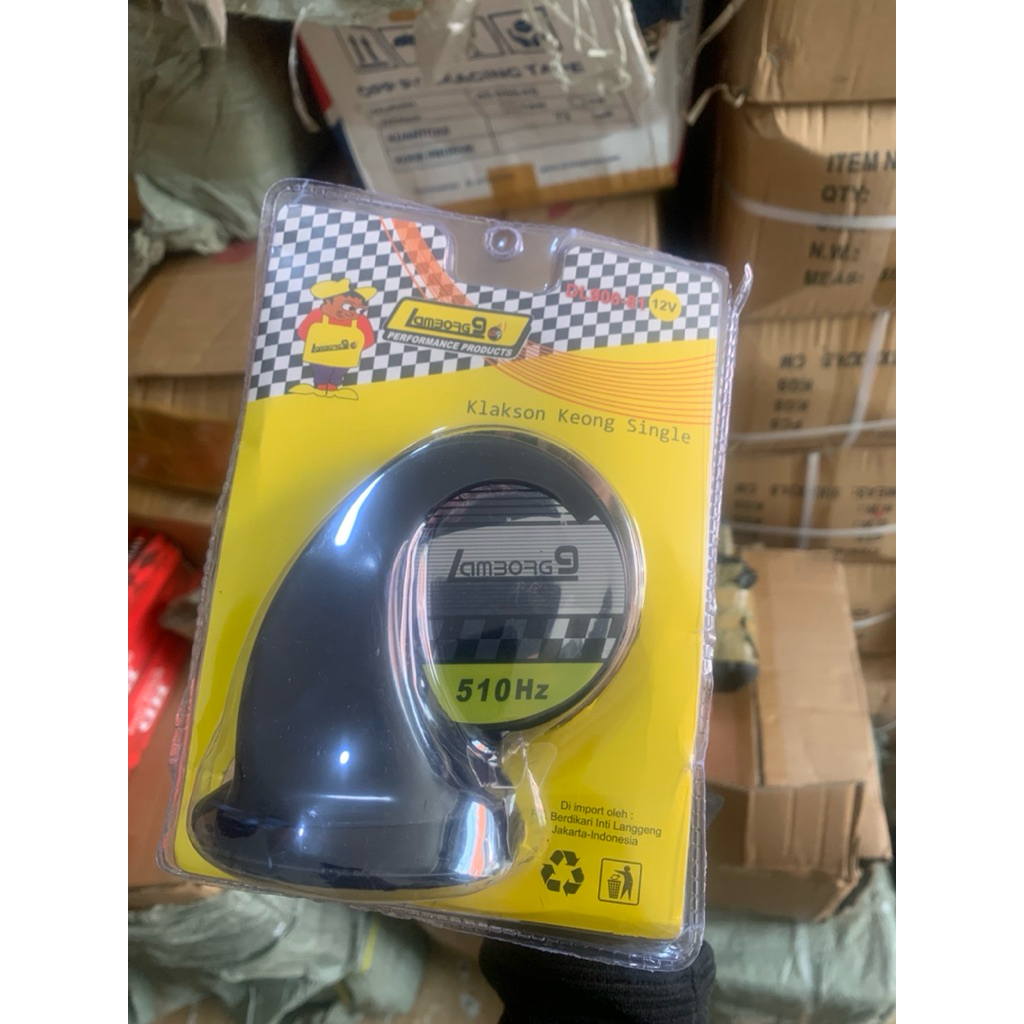 KLAKSON MOTOR SINGLE KEONG 12V 540HZ UNIVERSAL All Motor Bebek Matic klakson keong Vario Beat Scoopy