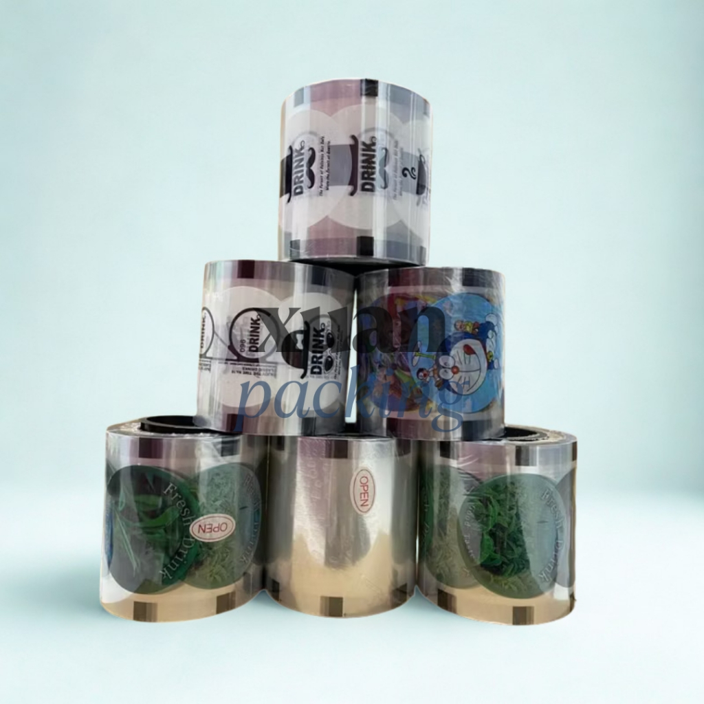 Cup Sealer Isi 1000 Cup / Plastik Lid Cup Sealer / Tutup Gelas / Tutup Minuman Gelas / Cup Minuman