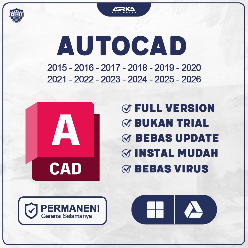 AutoCAD 2026 Full Version Original No Trial Lifetime + Panduan Instalasi (WIN & MAC) | Version 2015 