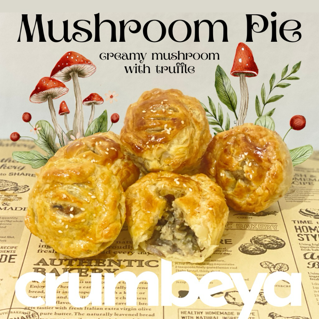 

Mushroom Pie (Pie Jamur) Creamy Mushroom with Truffle