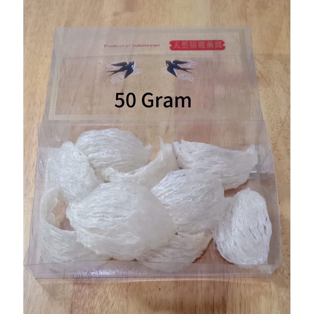 

SARANG BURUNG WALET MANGKOK BERSIH ASLI 99% Min 50gram