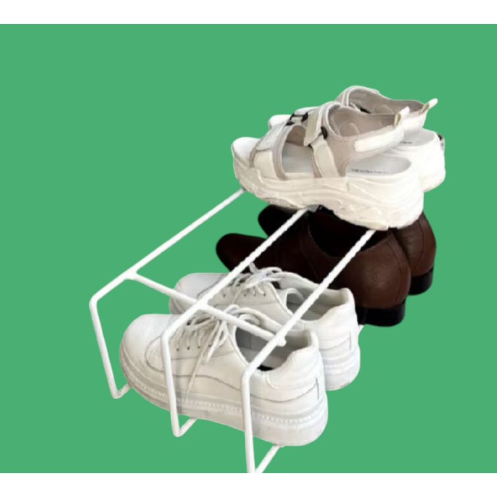 Tempat Sepatu Rak Sepatu Rak Sandal Bahan Besi