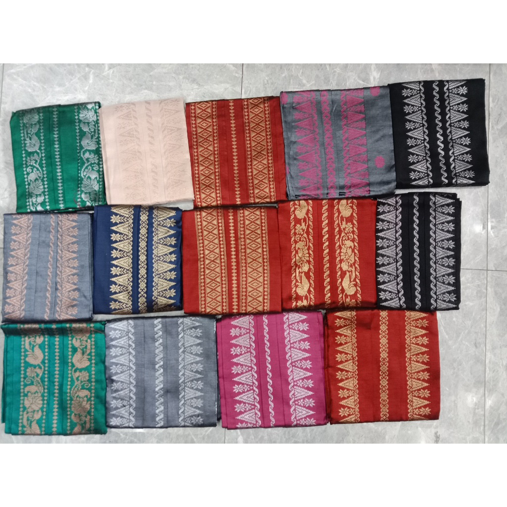 songket silungkang bahan baju