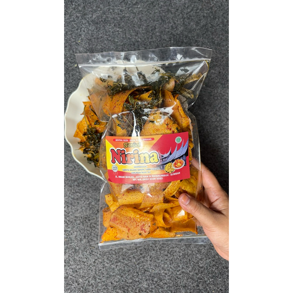 

Keripik Talas Pedas