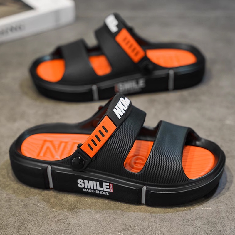 Sandal Selop Pria Polos Empuk Karet EVA