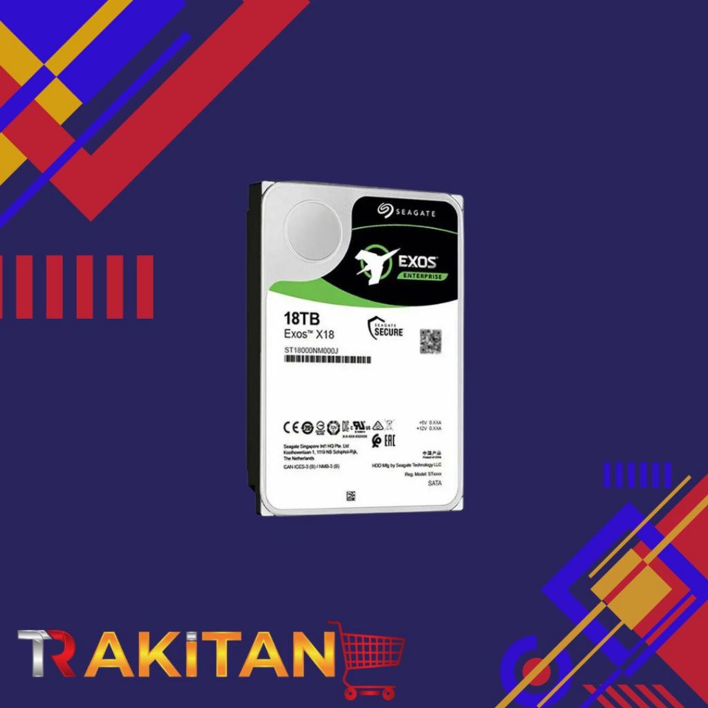 Hdd SEAGATE EXOS 18TB Gass