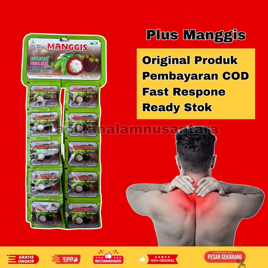

plus manggis kapsul renceng isi 20 sachet original 100% asli