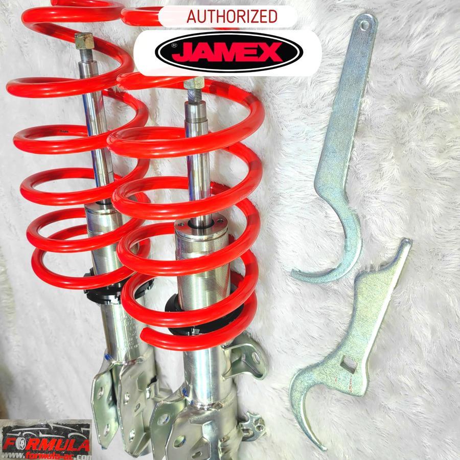 Coilover SHOCK Breaker JAMEX ADJUSTABLE VELOZ / NEW AVANZA DEPAN 2012+