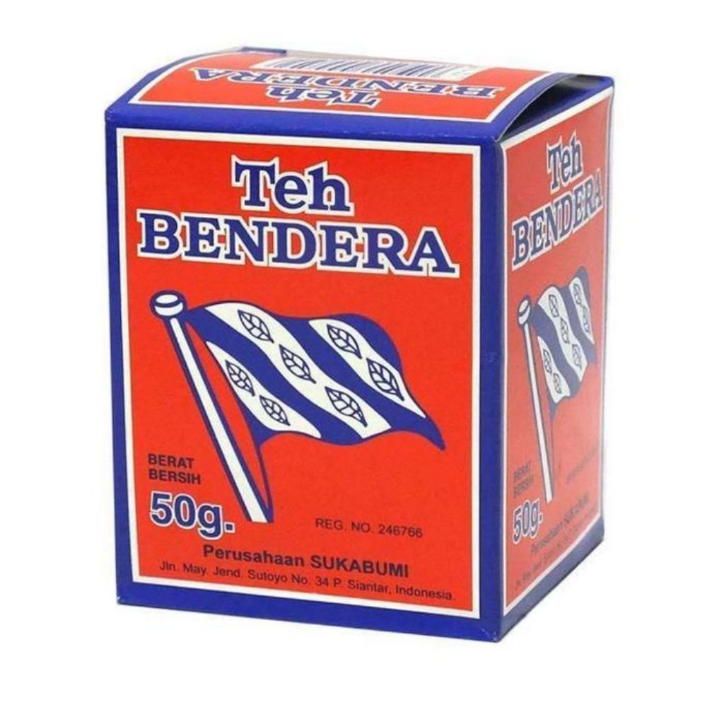 

Teh Bendera 50g Bubuk