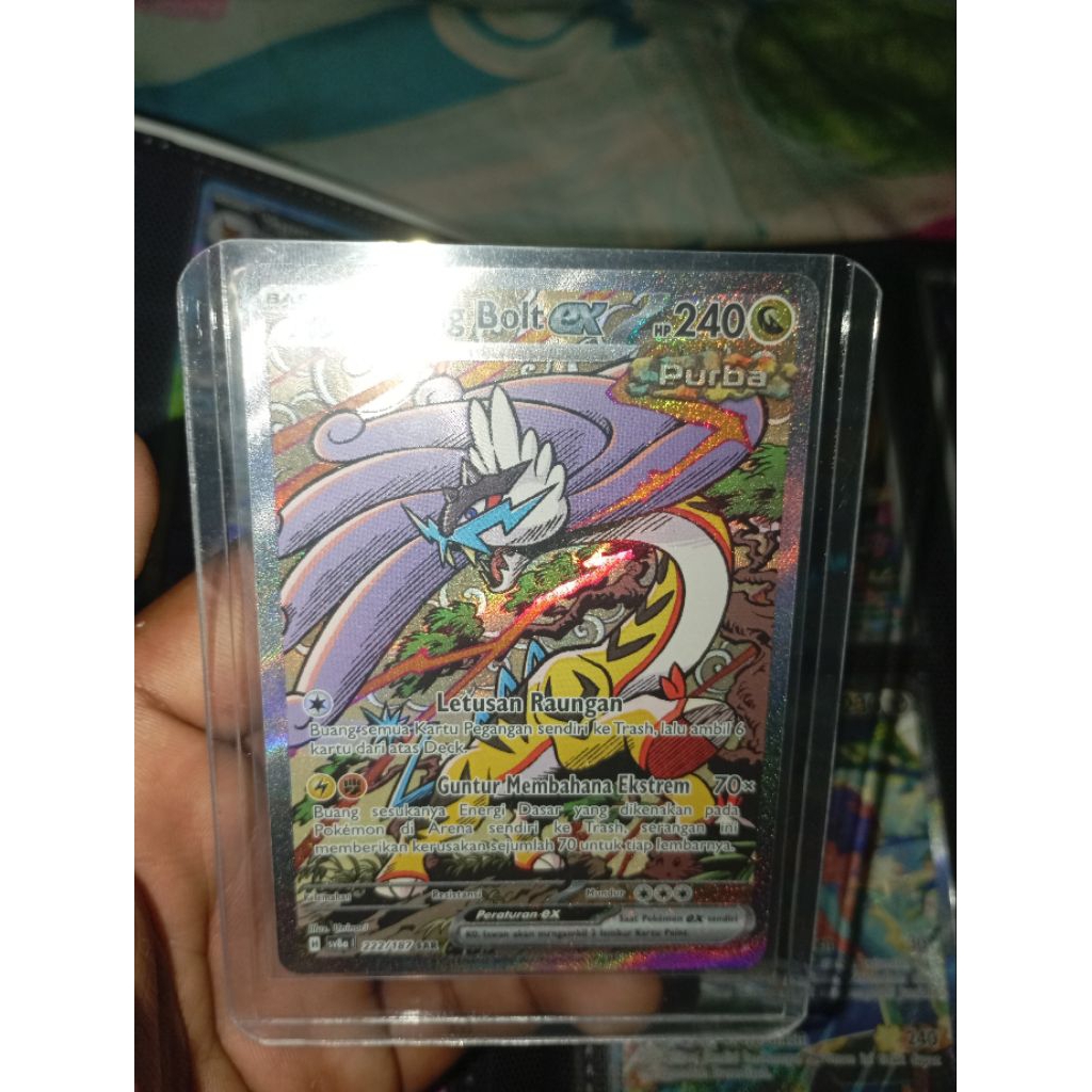 Raging bolt ex sar purba pokemon tcg