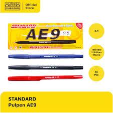 

STANDARD - BOLLPOIN / PULPEN / PEN / PENA STANDARD AE 9 VARIAN WARNA