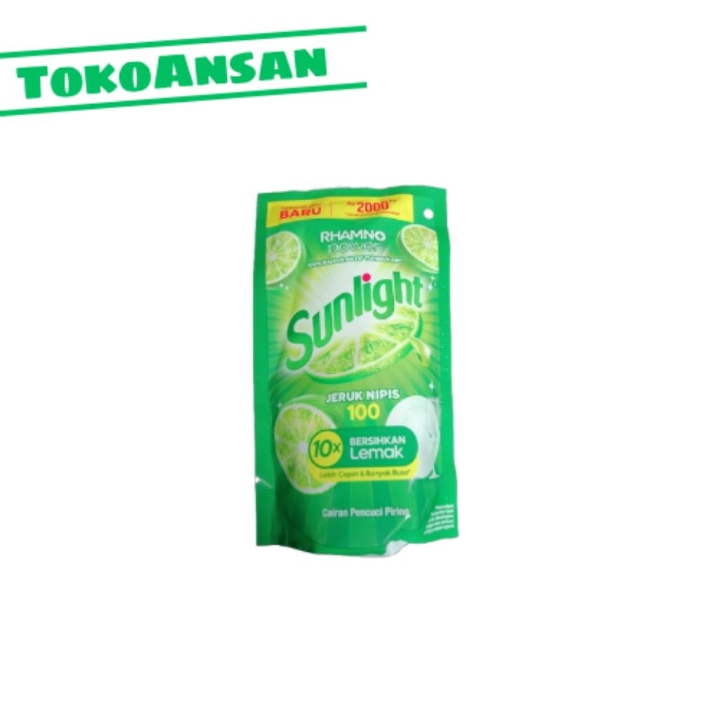 ( TokoAnsan) Sunlight sabun cuci piring 92gr hanya 2000