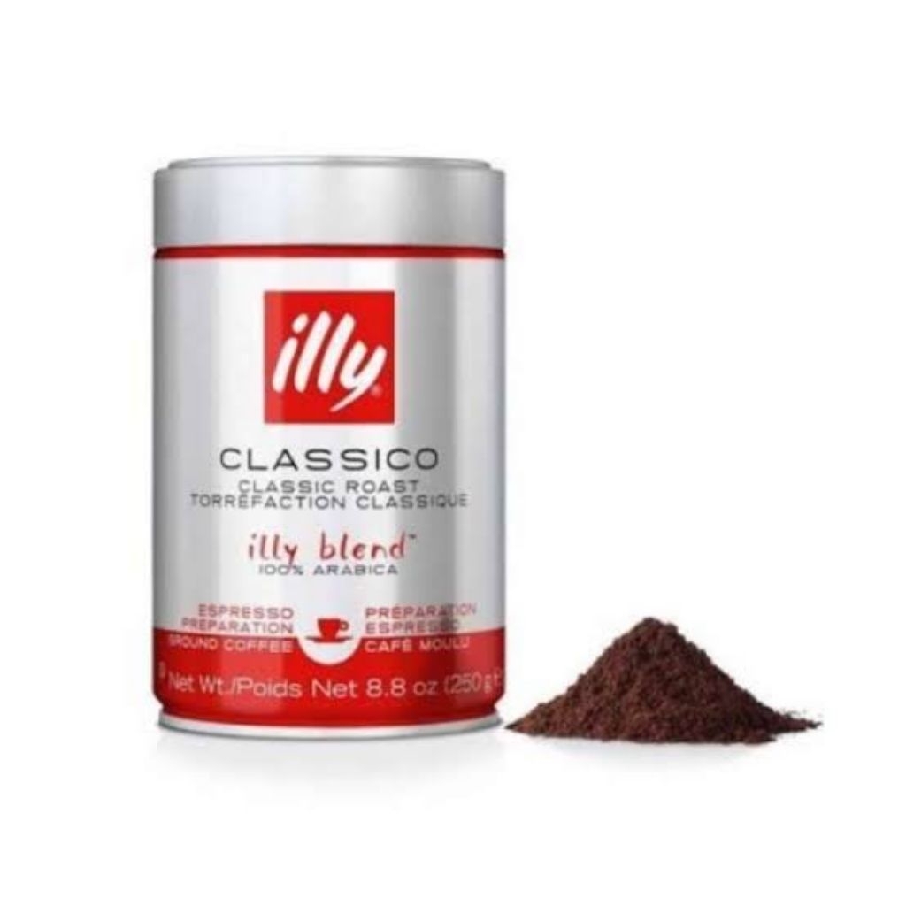 

Illy ground 250gr 100% arabica