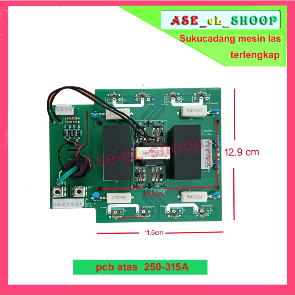 PCB ATAS MESIN LAS IGBT  300A