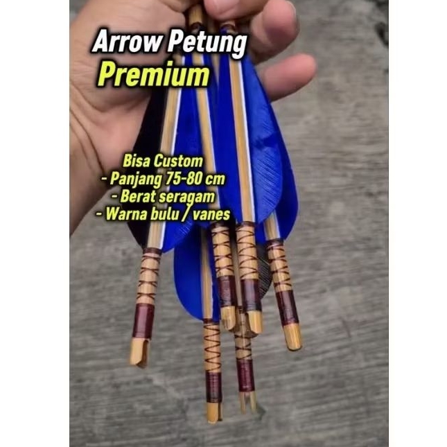 Arrow Premium Standar Turnamen Bambu Petung