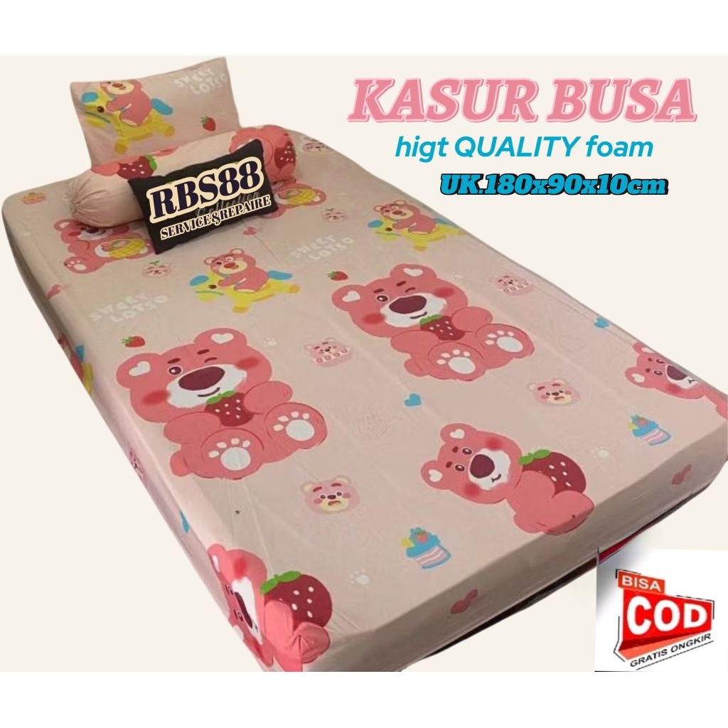 Kasur Lantai Muat 2-1 Orang Super Premium Full Busa Density26 Anti Kempes