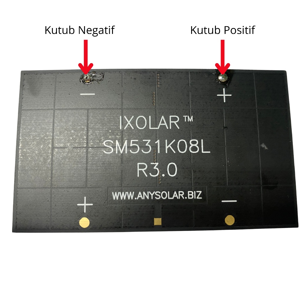 Solar Panel Mini Panel Surya Mini Merk  IXOLAR  5V 913 mW 218 mA