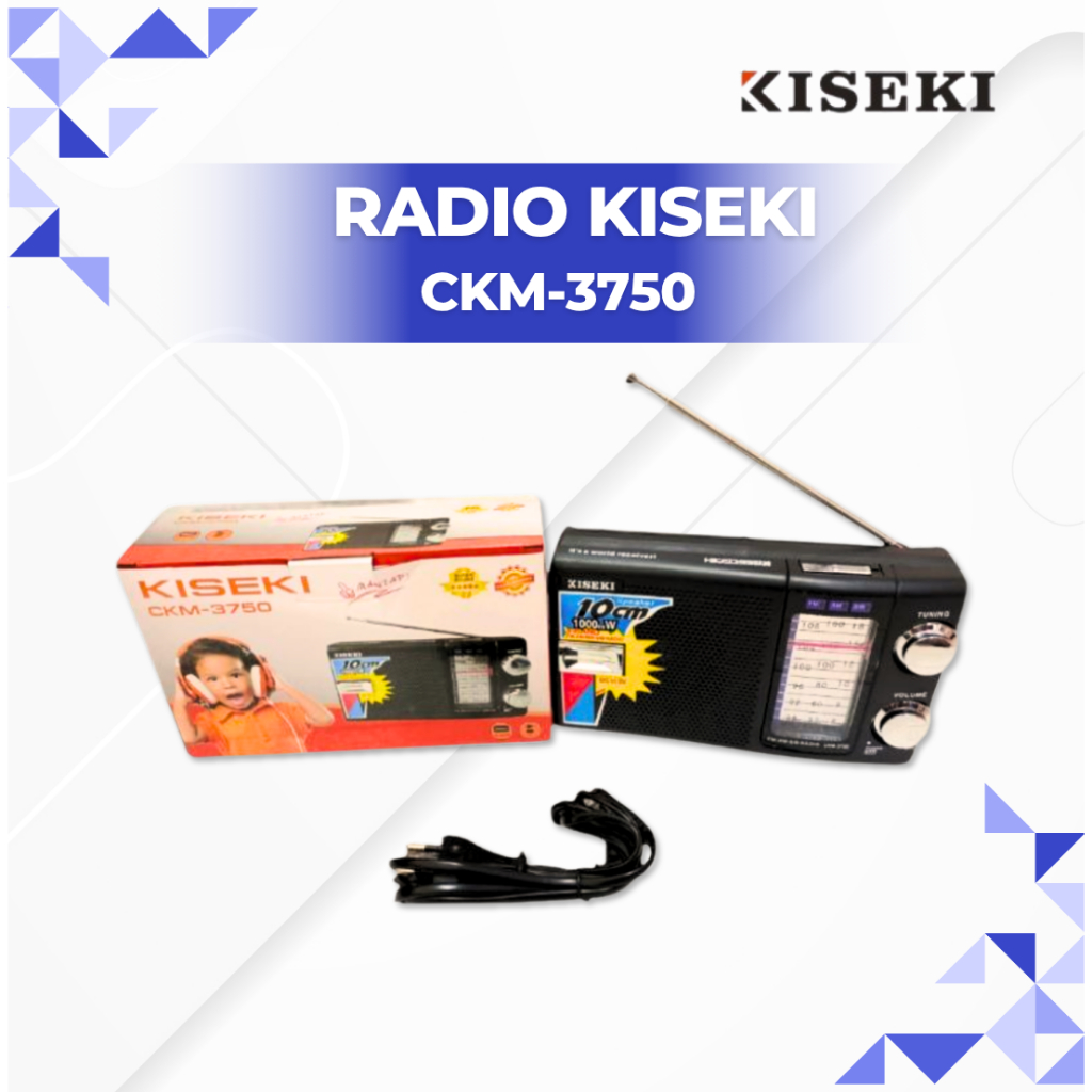Radio Kiseki CKM-3750 Radio Portable Jadul