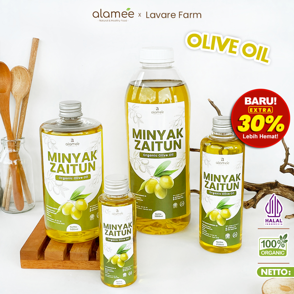 

Minyak Zaitun Untuk Diminum Olive Oil Extra Virgin Organic Organik Murni Asli Masak EVOO Minyak Zaitun Premium All Varian