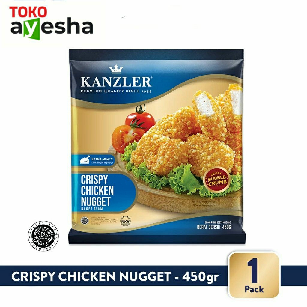

Kanzler Crispy Chicken Nugget 450 gr