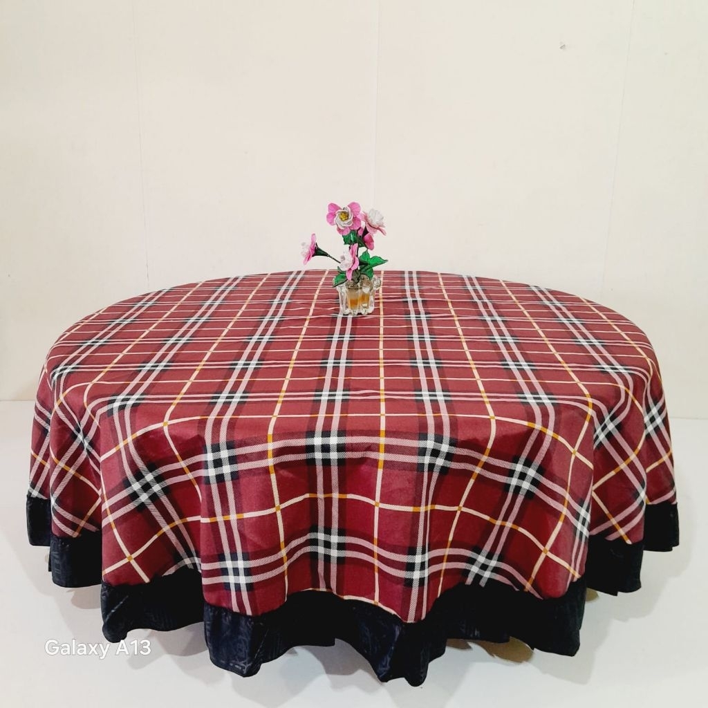 Taplak Alas Meja Bulat Bundar Osin Oshin Hosin