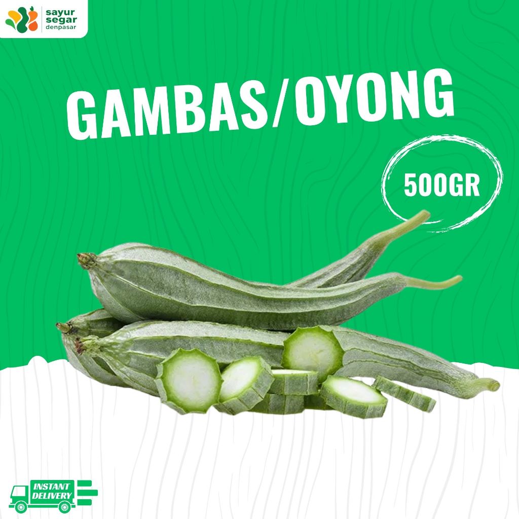 

Gambas / Oyong 500gr - Sayur Segar Denpasar