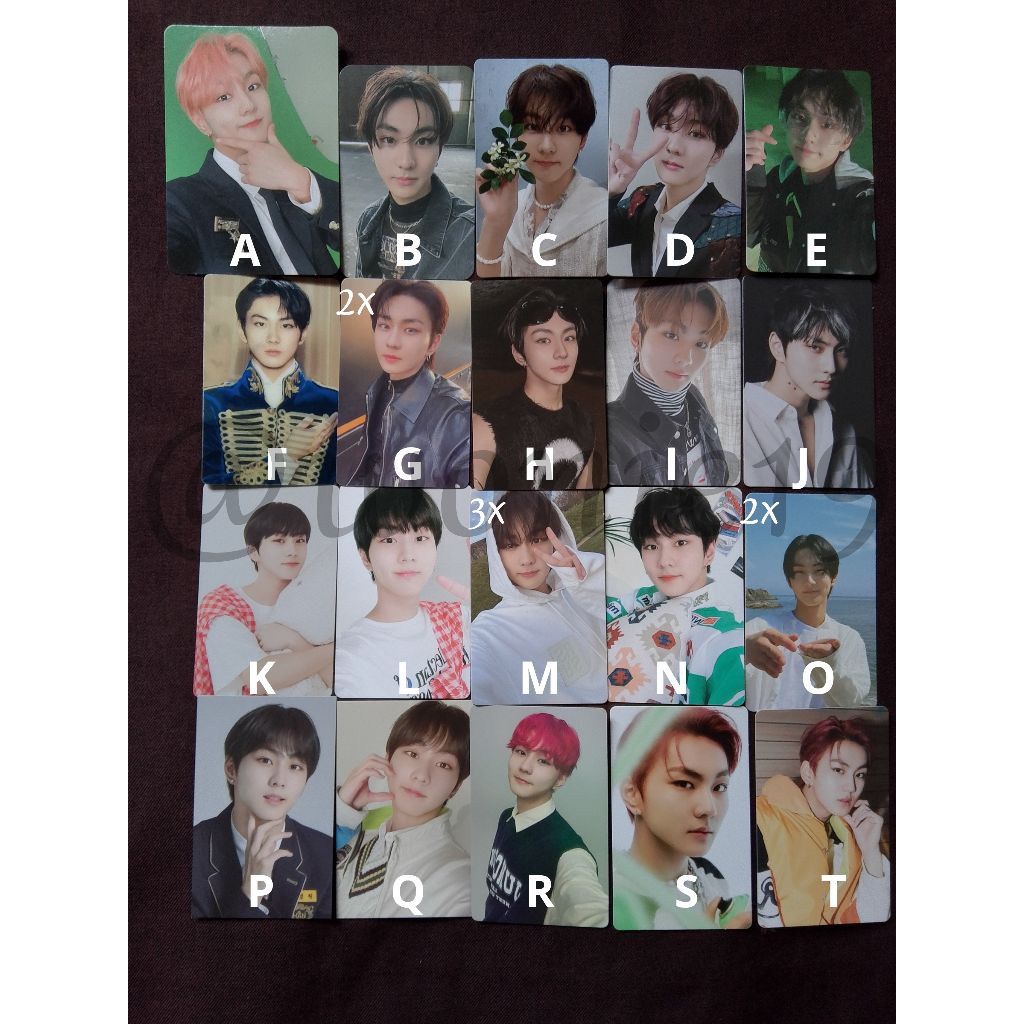 PHOTOCARD JUNGWON ENHYPEN (OFFICIAL)