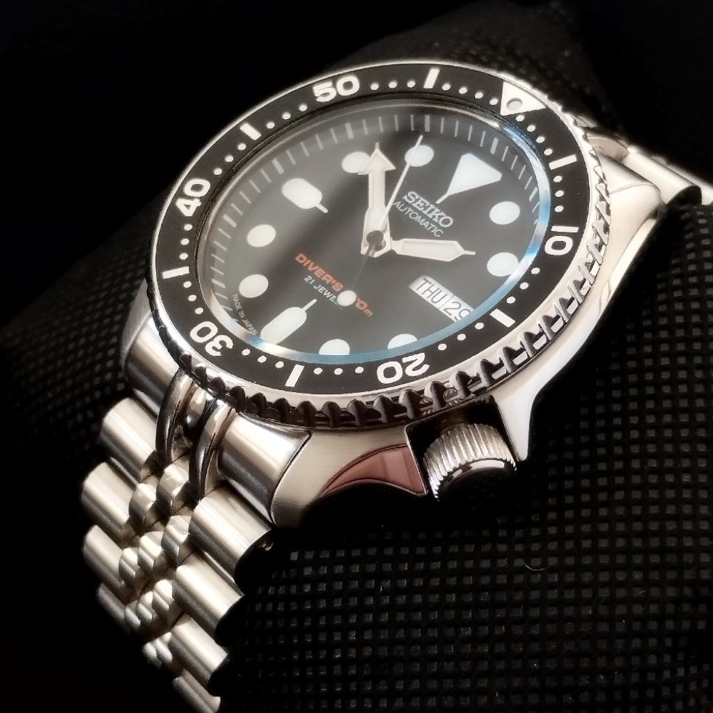 Seiko Divers SKX007J Made in Japan 100% ORIGINAL SKX007 Black Dial