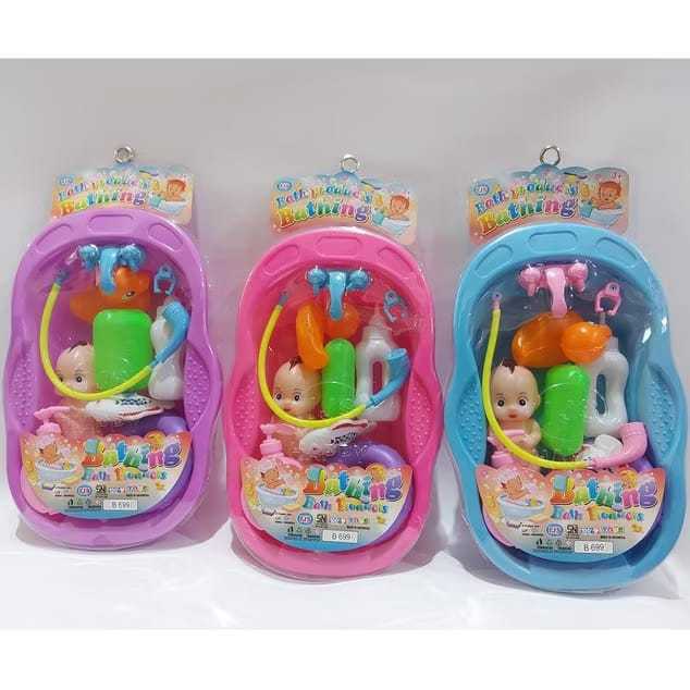 Lucky Toys - Mainan Bak Mandi Bayi B699 - Bathing B699